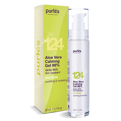 Purles 124 Aloe Vera Calming Gel 98% Kojący żel aloesowy 50 ml