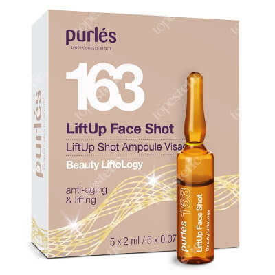 Purles 163 Lift Up Face Shot Napinająca ampułka do twarzy 5 x 2 ml