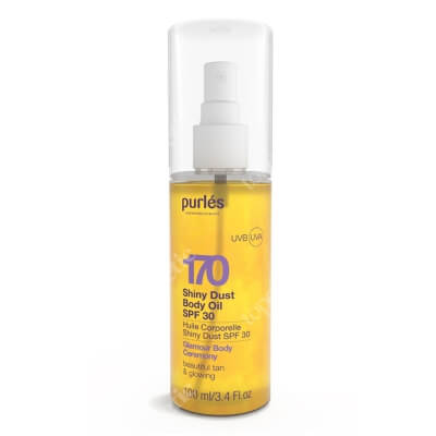 Purles 170 Shiny Dust Body Oil SPF 30 Rozświetlający olejek do ciała SPF 30 100 ml