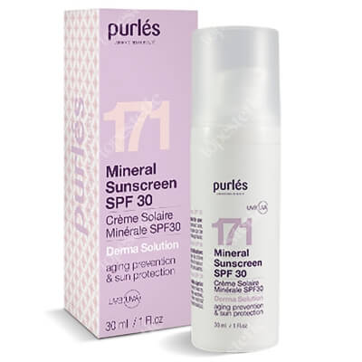 Purles 171 Mineral Sunscreen SPF30 Mineralny filtr przeciwsłoneczny SPF30 30 ml