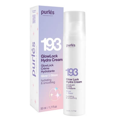Purles 193 GlowLock Hydra Cream Intensywnie nawilżający krem do skóry matowej i pozbawionej blasku 50 ml