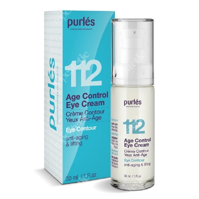 Purles 112 Age Control Eye Cream Przeciwzmarszczkowy Krem na Okolice Oczu 30 ml