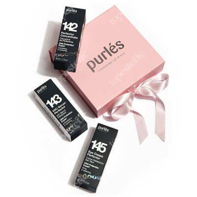 Purles Brightening Set 2020 ZESTAW Serum 30 ml + Krem pod oczy 30 ml + Koncentrat 30 ml