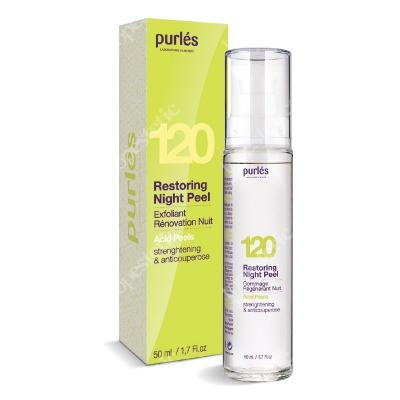 Purles 120 Restoring Night Peel Eksfoliujący krem wzmacniający 50 ml