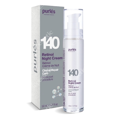 Purles 140 Retinol Night Cream 0,5% Krem z retinolem na noc 0,5% 50 ml