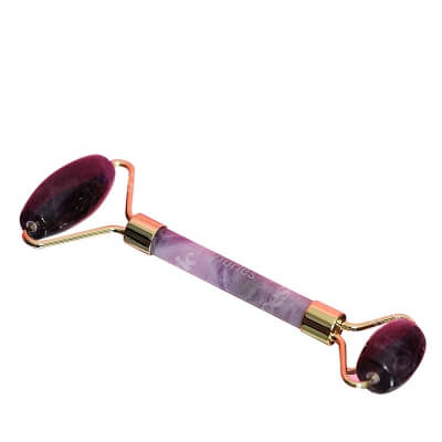 Purles Roller Roller do masażu twarzy z ametystu 1 szt
