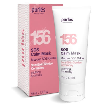 Purles 156 SOS Calm Mask Kojący okład na podrażnioną skórę w postaci żelowo-kremowej maski 50 ml