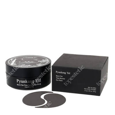 Pyunkang Yul Black Tea Time Reverse Eye Patch Hydrożelowe płatki pod oczy z ekstraktem z czarnej herbaty 60 szt