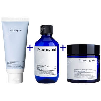 Pyunkang Yul Skin Set 20 ZESTAW Nawilżający krem 50 ml + Tonik nawilżający 100 ml + Pianka do mycia twarzy 40 ml