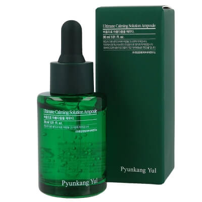 Pyunkang Yul Ultimate Calming Solution Ampoule Kojąca ampułka do twarzy 30 ml