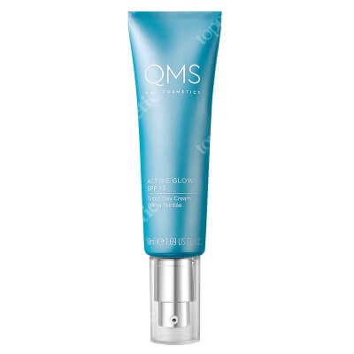 QMS Active Glow Tinted Day Cream SPF 15 Proteinowy krem koloryzujący z filtrem 50 ml