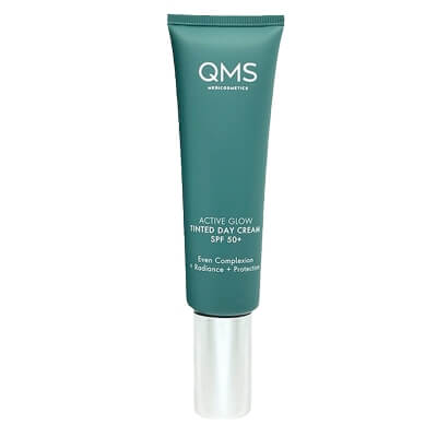 QMS Active Glow Tinted Day Cream SPF 50+ Koloryzujący krem ochronny z SPF 50+ 50 ml