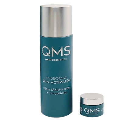 QMS Hydromax Skin Activator Sheet Mask Nawilżająca maska w biopłacie z kolagenem i kwasem hialuronowym 4 szt