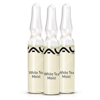 RAU Cosmetics White Tea Moist Ampoules Ampułki nawilżające z białą herbatą i hialuronem 3x2 ml