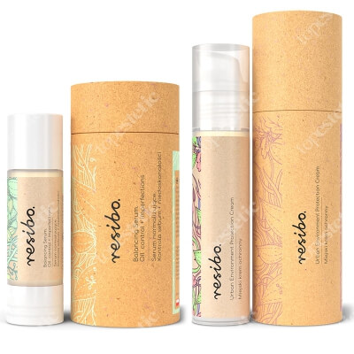 Resibo Balancing Serum + Urban Environment Protection Cream ZESTAW Serum normalizujące 30 ml + Miejski krem ochronny 50 ml