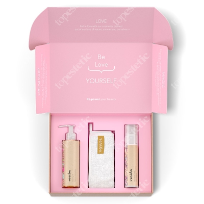 Resibo Beauty Box Perfect Skin 2019 ZESTAW Krem odżywczy 50 ml + Olejek do demakijażu 150 ml + Ściereczka do demakijażu 1 szt.