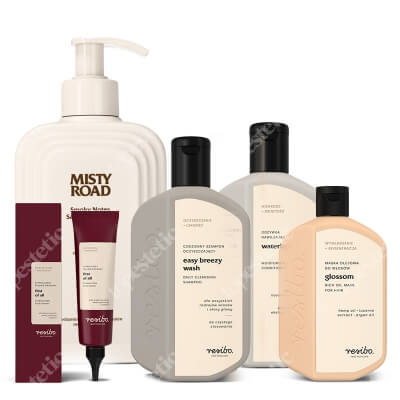 Resibo Body and Hair Care Set II ZESTAW Peeling 100 ml + Maska 100 g + Szampon 250 ml + Odżywka 250 ml + Żel pod prysznic 350 ml