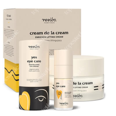Resibo Cream De La Cream + Yes Eye Care ZESTAW Krem liftingujący 50 ml + Krem pod oczy 15 ml