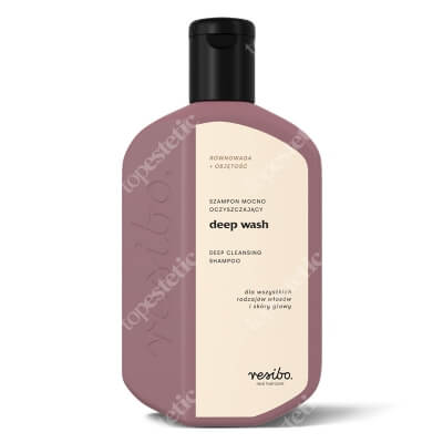 Resibo Deep Cleansing Shampoo - Deep Wash Mocno oczyszczający szampon do wszystkich rodzajów włosów 250 ml