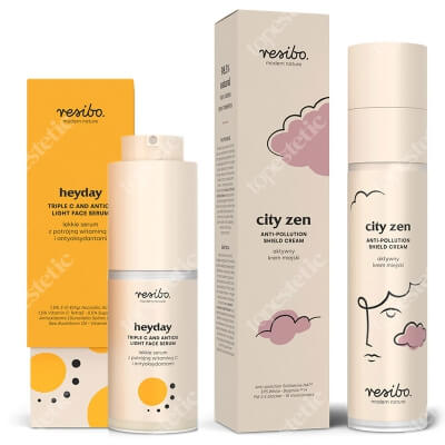 Resibo Heyday + City Zen ZESTAW Serum z potrójną witaminą C 30 ml + Krem miejski 50 ml