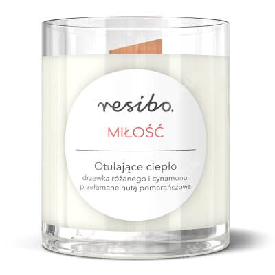 Resibo Love Candle Wegańska świeca sojowa 180 g