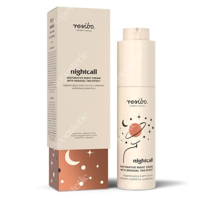Resibo Nightcall Regenerujący krem na noc z efektem subtelnej opalenizny 50 ml