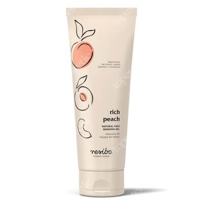 Resibo Rich Peach Naturalny żel myjący do twarzy z ekstraktem z brzoskwini 125 ml