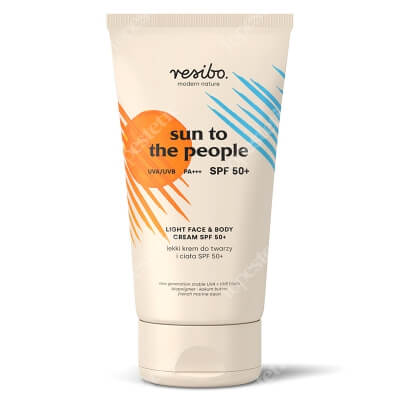 Resibo Sun To The People Lekki krem do twarzy i ciała SPF 50+ 150 ml