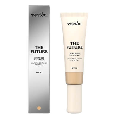 Resibo The Future Zaawansowany krem CC SPF 30 (kolor Sand) 30 ml
