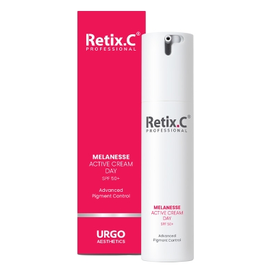 Retix C Melanesse Active Day Cream SPF 50 Krem kontrola pigmentu z filtrem SPF 50 50 ml