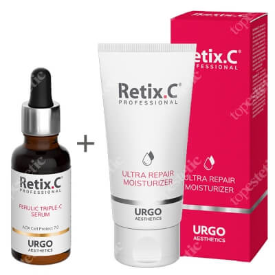 Retix C Ultra Repair Moisturizer + Ferulic Triple C Serum ZESTAW Regenerujący krem nawilżający 50ml + Serum 30 ml