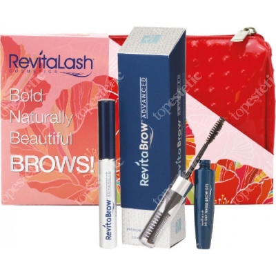 Revitalash Bold Brow Kit ZESTAW RevitaBrow Advanced﻿ + RevitaLash HI-DEF tinted brow gel 3ml, 7,4 ml