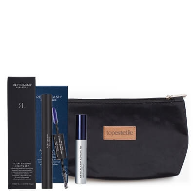 Revitalash Eyelash Conditioner And Mascara ZESTAW Odżywka stymulująca wzrost rzęs 1,0 ml + Tusz i podkład 2w1, 11 ml + Czarna