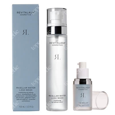 Revitalash Super Care ZESTAW Woda micelarna 100 ml + Żel na okolice oczu 15 ml