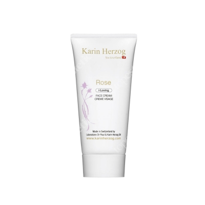 Karin Herzog Rose & Oxygen Cream Krem do twarzy (1% tlen, róża) 50 ml