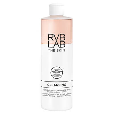 RVB LAB Make Up 3 In 1 Two Phase Micellar Lotion Dwufazowy zmywacz makijażu 3w1 400 ml