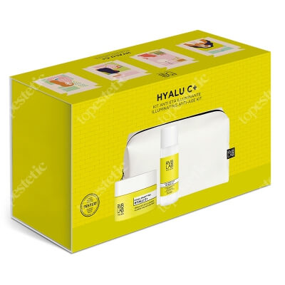 RVB LAB Make Up Hyalu C Set ZESTAW Rozświetlający krem przeciwstarzeniowy 50 ml + Rozświetlający tonik 100 ml