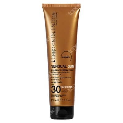 Diego Dalla Palma Illuminating Protective Body Lotion SPF 30 Lekki krem koloryzujący do ciała 150 ml