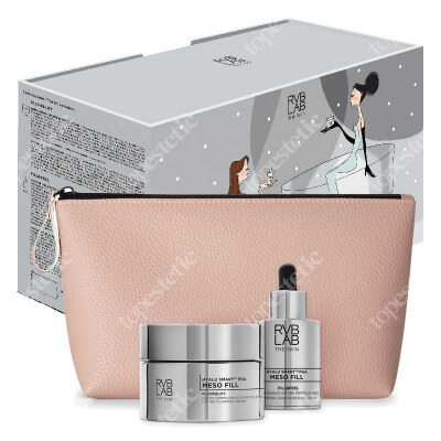 RVB LAB Make Up MesoFill Set ZESTAW Liftingujący krem wypełniający 50 ml + Odnawiające serum wypełniające 15 ml +Kosmetyczka