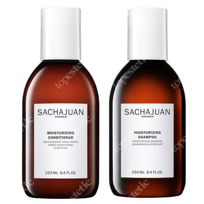 Sacha Juan Moisturizing Set ZESTAW Szampon do włosów suchych 250 ml + Intensywnie nawilżająca odżywka 250 ml