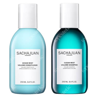 Sacha Juan Ocean Mist Set ZESTAW Szampon zwiększający objętość 250 ml + Odżywka z technologią Ocean Silk 250 ml