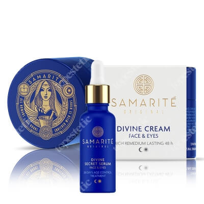 Samarite Divine Secret ZESTAW Serum do twarzy 30 ml + Odmładzający krem do twarzy 45 ml