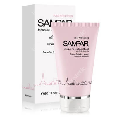 Sampar Clear Solution Mask Maska głęboko oczyszczająca do cery mieszanej i tłustej 50 ml