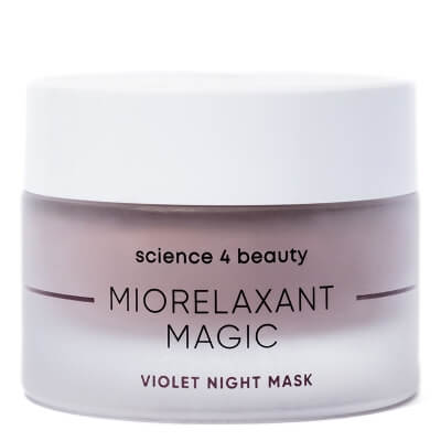 Science4Beauty Miorelaxant Magic™ Violet Night Mask Maska całonocna z konotoksyną dla cery dojrzałej 50 ml