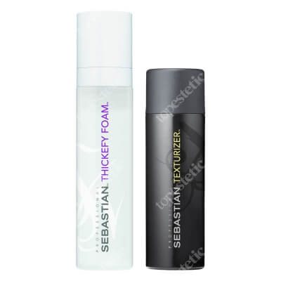 Sebastian Professional Hair Styling  ZESTAW Pianka objętość 190 ml + Elastyczny płynny żel 150 ml