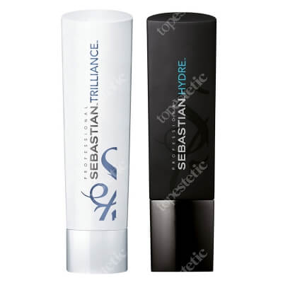 Sebastian Professional Hydre Shine Hair ZESTAW Szampon nawilżanie 250 ml + Odżywka połysk 250 ml