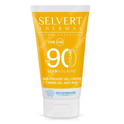 Selvert Thermal Age Prevent Gel-Cream SPF 90 Żel-krem do twarzy z barierą ochronną 50ml