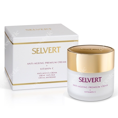 Selvert Thermal Anti Ageing Premium Cream + Vit. C Antystarzeniowy krem z witaminą C 50 ml