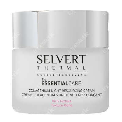 Selvert Thermal Colagenium Night Resourcing Cream Bogaty krem naprawczy na noc 50 ml