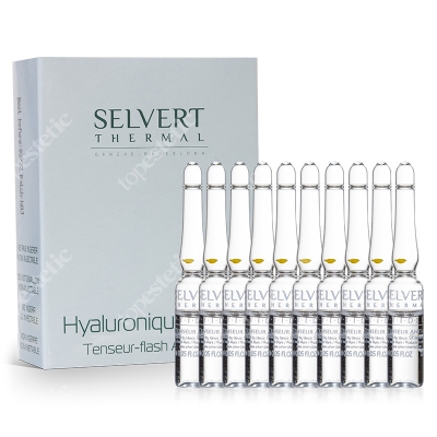 Selvert Thermal Hialuronique Flash Ampułki hialuronowe w ozdobnej tubie 10 x 1,5 ml